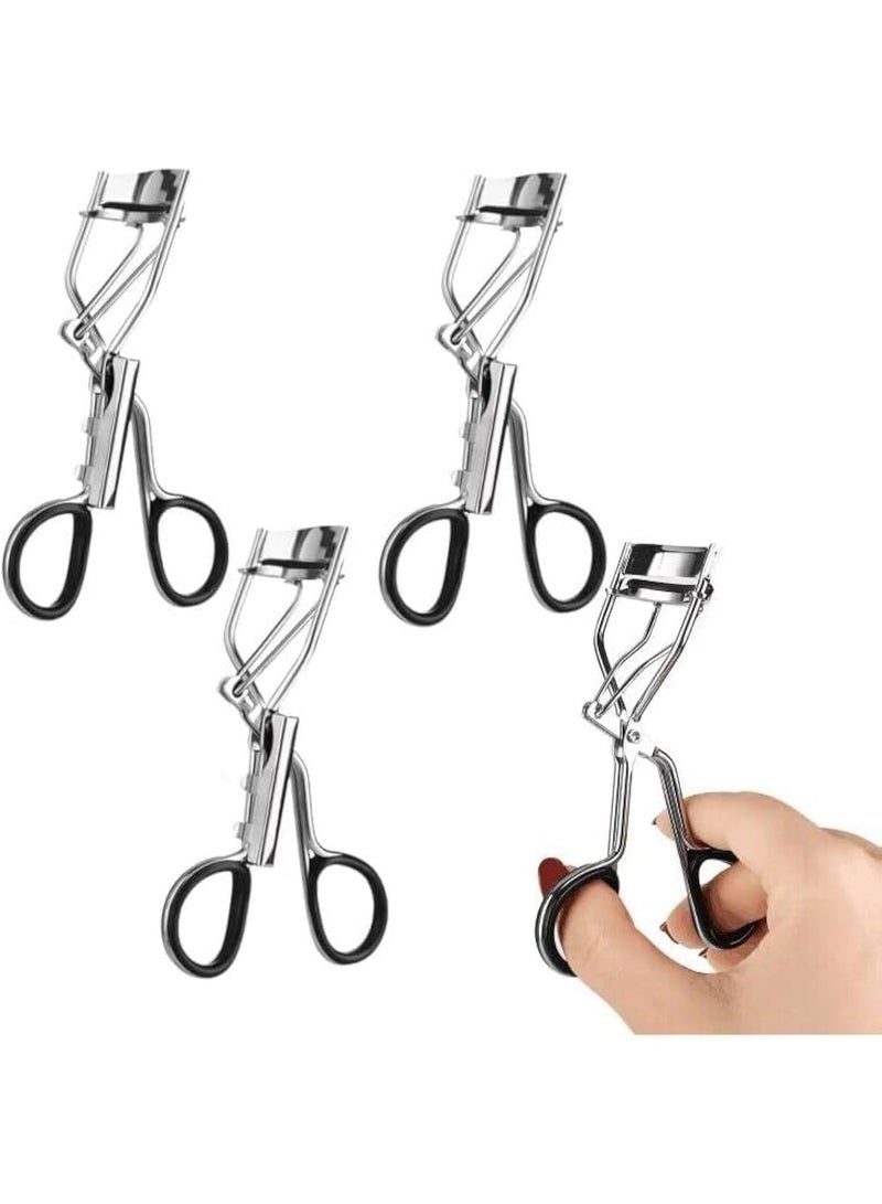4Pcs Eyelash Curlers, Lash Lift, Lash Curler with Refill Pads, for Home & Travel Uses, Makeup Tool, Curls Lashes for Perfect - Image 1